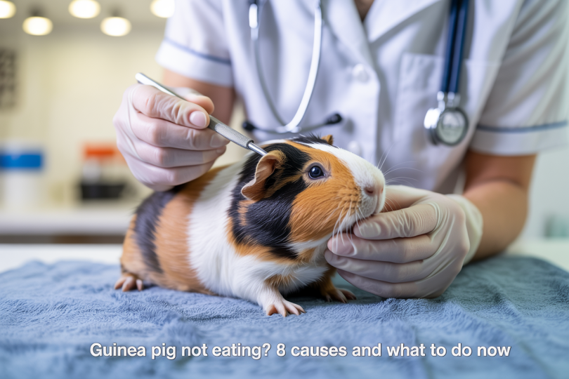 Guinea Pig Not Eating 8 Causes and What to Do Now