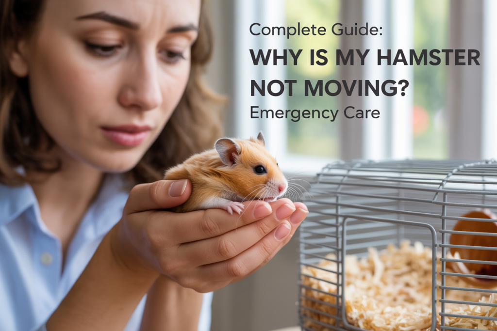 Why Is My Hamster Not Moving? Emergency Care Guide – Petsloo – Pet Care