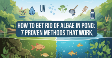 HOW TO GET RID OF ALGAE IN POND